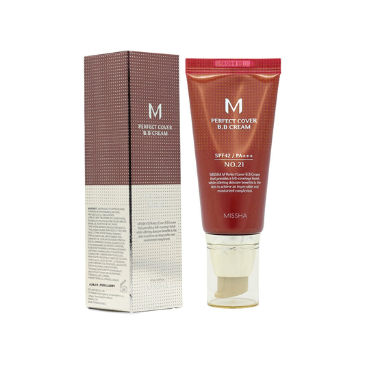 missha m perfect cover bb cream spf42 pa    missha