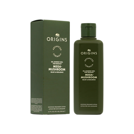 origins mega-mushroom relief &resilience soothing treatment lotion | sasa global