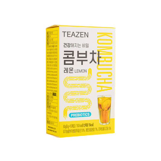 teazen kombucha - lemon 10pcs | sasa global eshop