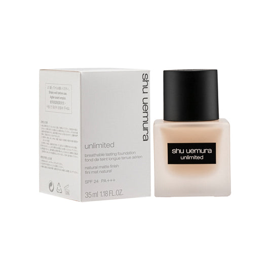 shu uemura unlimited breathable lasting foundation spf24 pa    35ml | sasa global eshop