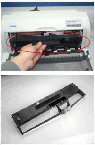 打印机换色带步骤，针式打印机换色带图文教程