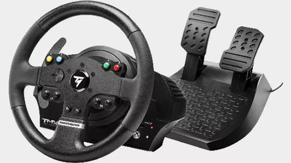 图马思特thrustmaster tmx力反馈赛车游戏方向盘