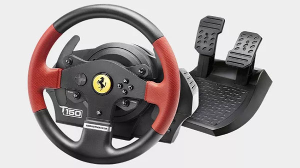 thrustmaster t150力反馈游戏方向盘