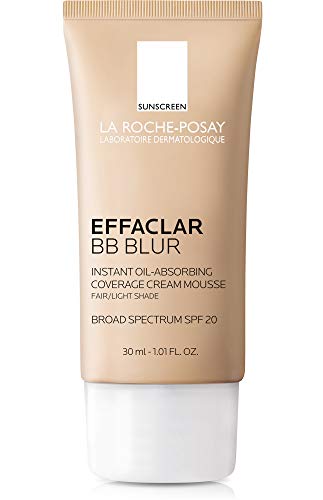 最适合易长粉刺的皮肤：la roche-posay effaclar bb霜