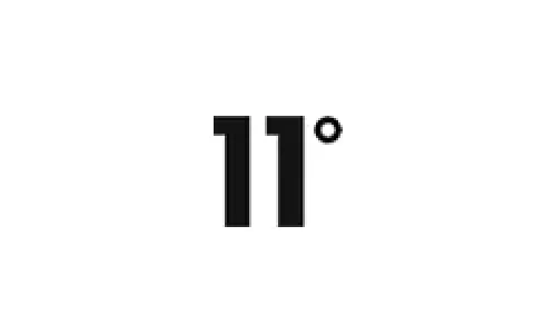 11 degrees