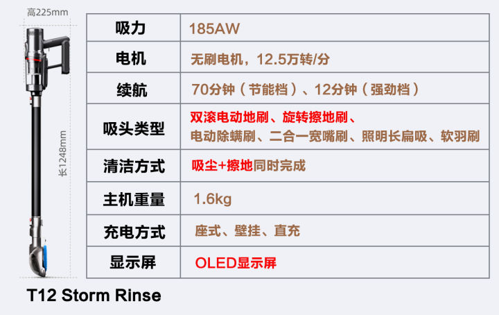 小狗吸尘器哪个型号性价比高（t11和t12的区别）